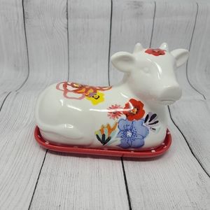 The Pioneer Woman Flea Market Decorated 6.5" Cow B